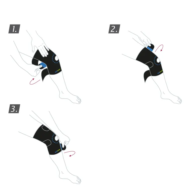 Actimove Sport Knee Support Open Patella Adjustable Universal