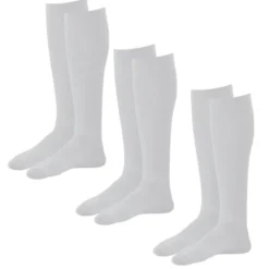 AW 122 Coolmax Knee High Socks 15-20 mmHg (3 Pack)