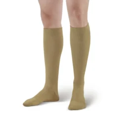 AW 132 Cotton Trouser Knee High Socks 15-20 mmHg