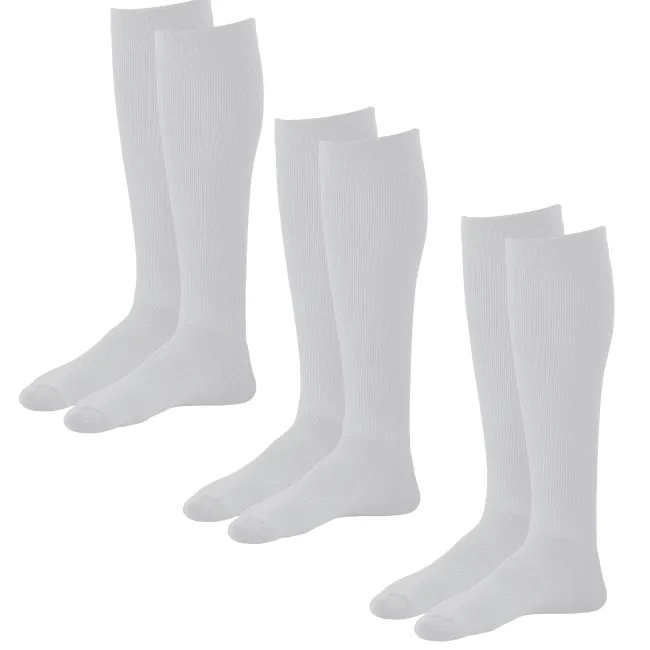 AW 632 Diabetic Knee High Socks 8-15 mmHg (3 Pack)