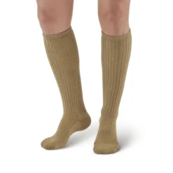 AW 180 E-Z Walker Plus Diabetic Knee Highs Socks for Sensitive Feet 8-15 mmHg