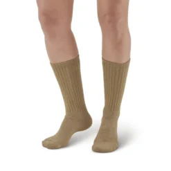 AW 195 E-Z Walker Sport Crew Socks 8-15 mmHg