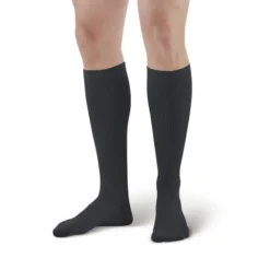 AW 101 Men's Microfiber Knee High Dress Socks 15-20 mmHg