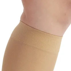 AW 209OT Microfiber Opaque Open Toe Knee Highs 15-20 mmHg
