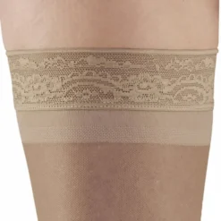 AW 48 Sheer Support Open Toe Thigh Highs w/Top Band 20-30 mmHg