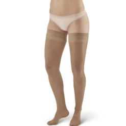 AW 74 Soft Sheer Thigh Highs w/Band 8-15 mmHg (3 Pack)
