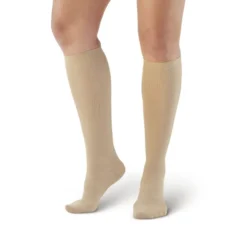 AW 136 Women's Microfiber Knee High Trouser Socks 20-30 mmHg