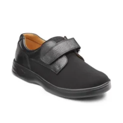 Dr. Comfort Women's Annie X Stretch Lycra w/Leather Shoes
