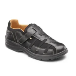Dr. Comfort Women's Betty Leather/w Stretch Band Shoes