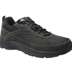 Drew Men's Athletic Aaron Shoes Grey Suede/Mesh