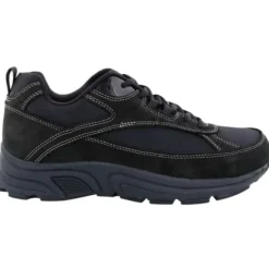 Drew Men's Athletic Aaron Shoes Grey Suede/Mesh
