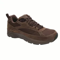 Drew Men's Athletic Aaron Shoes Brown/Nylon Mesh