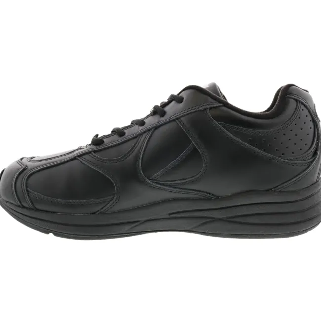 Drew Men's Surge Leather Athletic Shoes Black