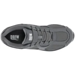 Drew Men's Surge Leather Athletic Shoes Grey