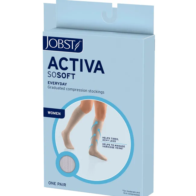 Jobst ACTIVA SoSoft Compression Socks Brocade 15-20 mmHg