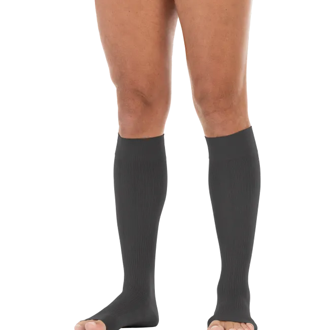 Jobst For Men Open Toe Softfit Knee Highs 15-20 mmHg