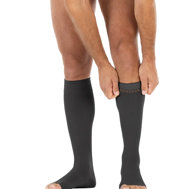 Jobst For Men Open Toe Softfit Knee Highs 15-20 mmHg