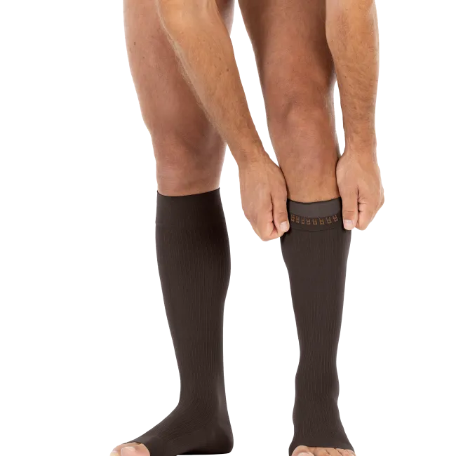 Jobst For Men Open Toe Softfit Knee Highs 15-20 mmHg