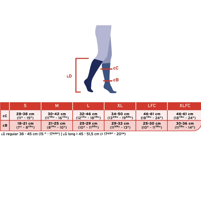 Jobst For Men Softfit Knee Highs 15-20 mmHg