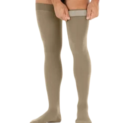 Jobst for Men Thigh Highs w/Dot Band 20-30 mmHg