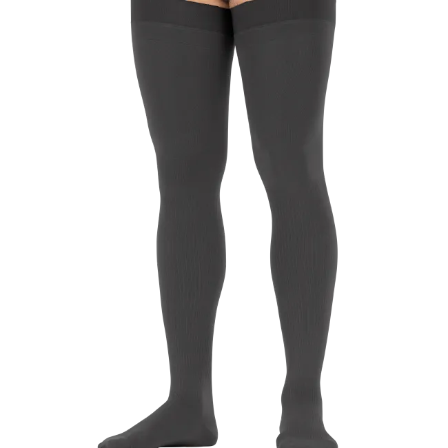 Jobst for Men Thigh Highs w/Dot Band 20-30 mmHg