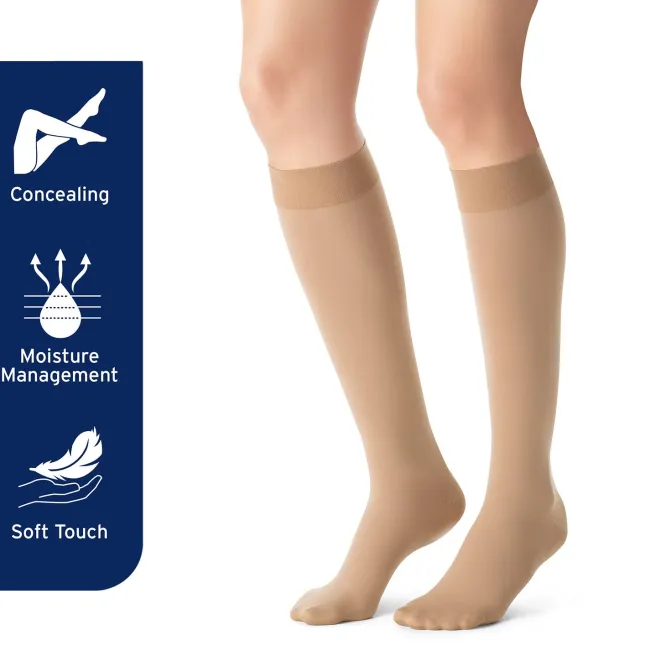 Jobst Opaque SoftFit Knee Highs 30-40 mmHg