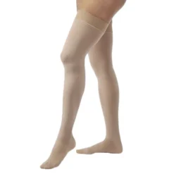 Jobst Opaque Thigh Highs w/Silicone Dot Band 20-30 mmHg