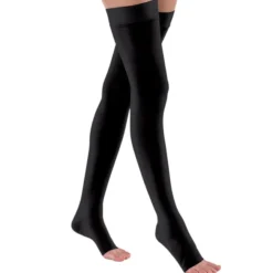 Jobst Relief Open Toe Thigh Highs w/Silicone Dot Band 20-30 mmHg