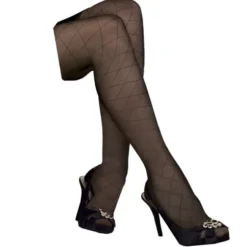 Jobst Ultrasheer Diamond Pattern Thigh Highs 15-20 mmHg