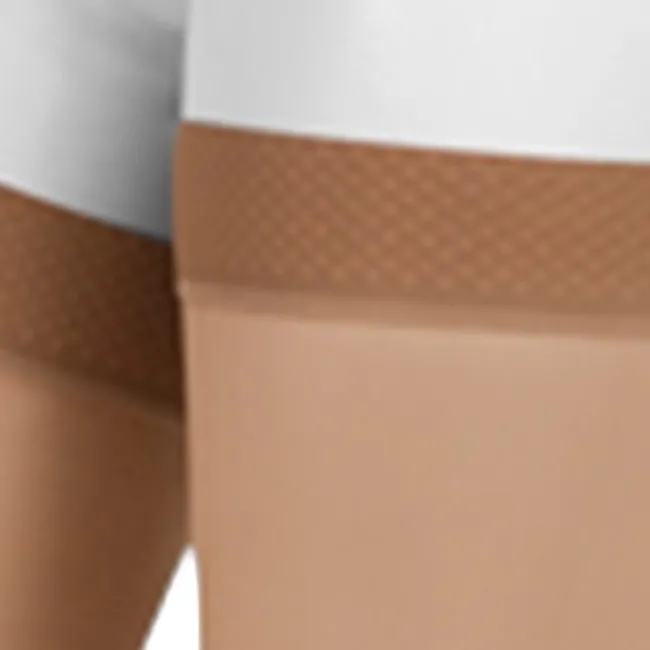 Juzo 4410 Basic Open Toe Thigh Highs w/Silicone Band 15-20 mmHg