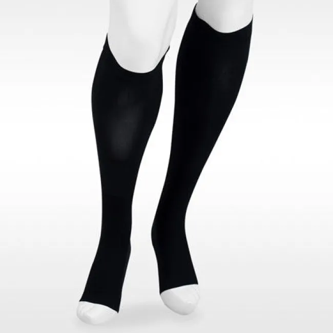 Juzo 6091 Dual Stretch Open Toe Knee Highs 20-30 mmHg