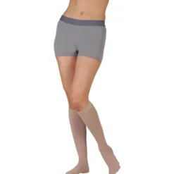 Juzo 3512 Dynamic Soft Open Toe Knee Highs w/Silicone Band 3.5 cm 30-40 mmHg