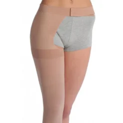 Juzo 3512 Dynamic Soft Open Toe Thigh Highs w/Waist Att. LFT 30-40 mmHg