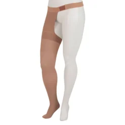 Juzo 3512 Dynamic Soft Thigh High w/Waist Attachment Right 30-40 mmHg