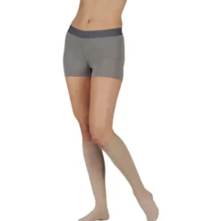 Juzo 2002 Soft Open Toe Knee Highs w/Silicone Band 30-40 mmHg