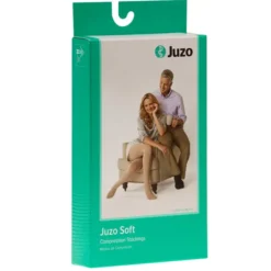 Juzo 2001 Soft Open Toe Pantyhose w/Fly 20-30 mmHg