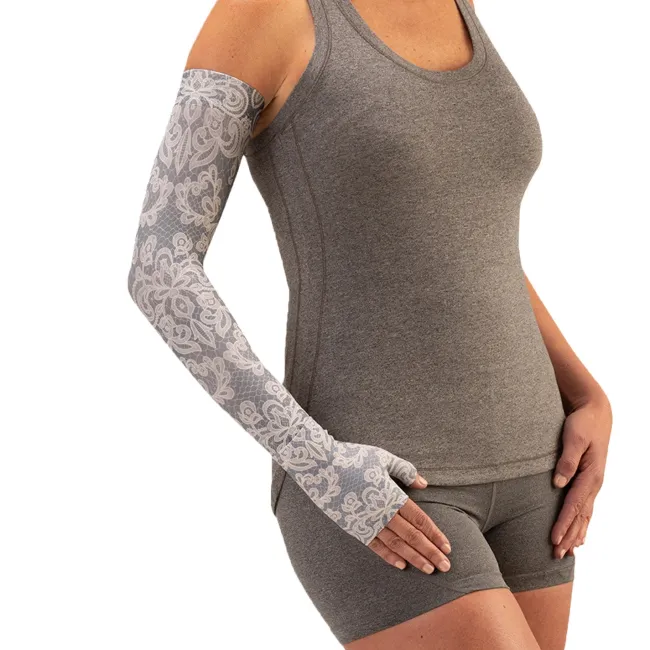 Juzo Soft 2000 Signature Collection Print Vintage Lace Armsleeve 15-20 mmHg