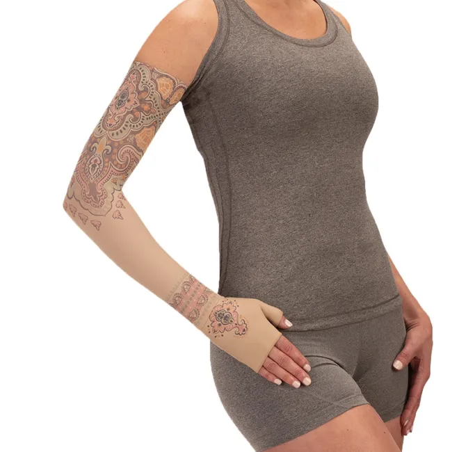 Juzo Soft 2000 Signature Collection Print Free Spirit Armsleeves 15-20 mmHg