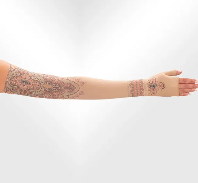 Juzo Soft 2002 Signature Collection Print Free Spirit Armsleeves 30-40 mmHg