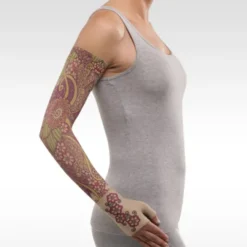 Juzo Soft 2000 Signature Collection Print Boho Bright Armsleeve 15-20 mmHg