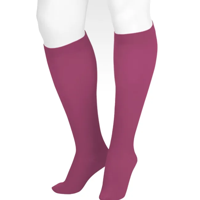 Juzo Soft 2001 Signature Collection Trend Colors Knee Highs w/Silicone Band 20-30 mmHg