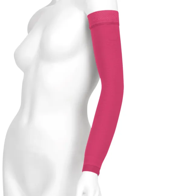 Juzo Soft 2001 Signature Collection Trend Colors Lymphedema Armsleeve w/Silicone Band 20-30 mmHg Max