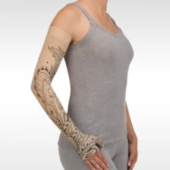 Juzo Soft 2001 Signature Collection Print Boho Spirit Henna Armsleeve 20-30 mmHg
