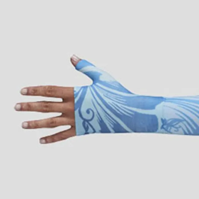 Juzo Soft 2001 Signature Collection Print Butterfly Gauntlet 20-30 mmHg Left