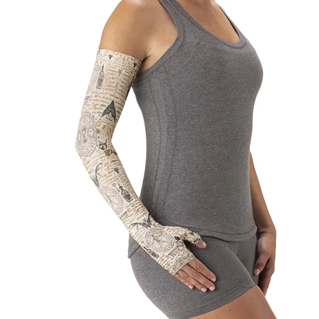 Juzo Soft 2001 Signature Collection Print Alchemy Armsleeves 20-30 mmHg