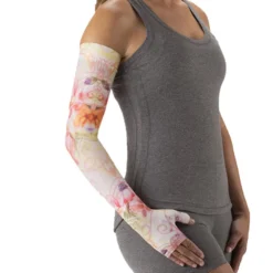Juzo Soft 2001 Signature Collection Print Spring Swirl Armsleeve 20-30 mmHg
