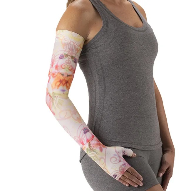 Juzo Soft 2001 Signature Collection Print Spring Swirl Armsleeve 20-30 mmHg