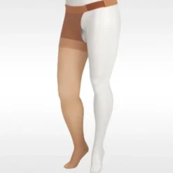 Juzo 2002 Soft Thigh High w/Hip Attachment 30-40 mmHg Left