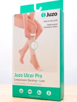 Juzo 6073 Ulcer Pro Knee High w/Liners 40-50 mmHg