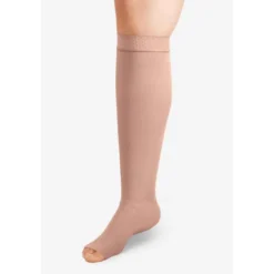 L&R USA (Solaris) ExoStrong Below Knee Open Toe w/Silicone Top 20-30 mmHg